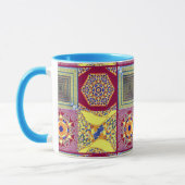 Mug Azulejos Carreaux géométriques avec torsion CG (Gauche)