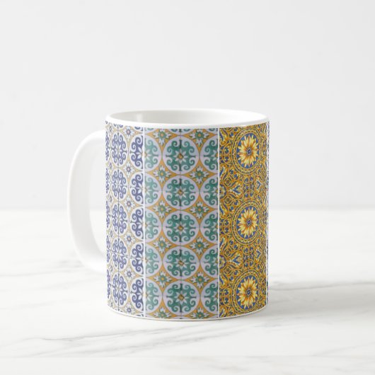 mug azulejos pastel (Devant gauche)