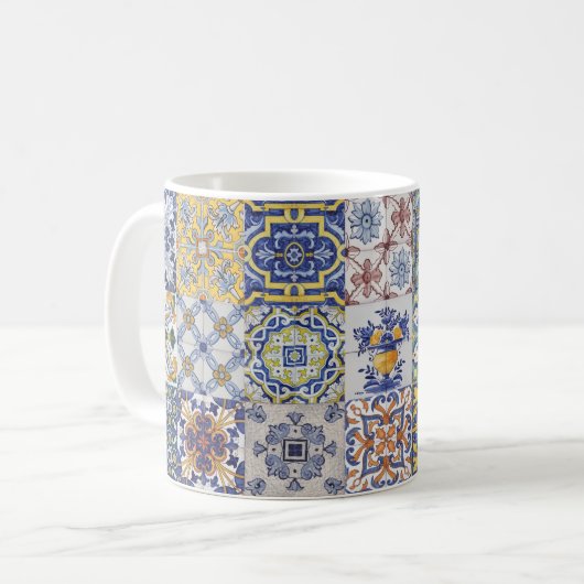 Mug Azulejos patchwork (Devant gauche)