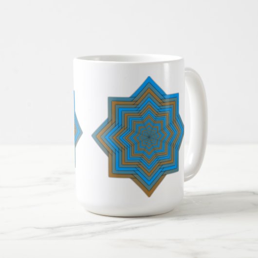 Mug Azure and Ember Star (Devant droit)