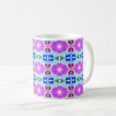 Mug Azure Bloom Kaleidoscope (Devant droit)