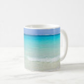 Mug Azure Blue Caribbean Tropical Beach (Devant droit)