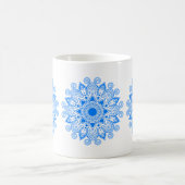 Mug Azure Blue Mandala (Centre)