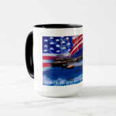Mug B17 avec la citation de Harris de bombardier (Devant gauche)