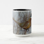 Mug B23 Faisan de Colchide dans la Neige (Centre)