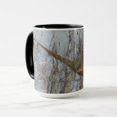 Mug B23 Faisan de Colchide dans la Neige (Devant gauche)