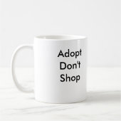 Mug B4 - Barktastic Adopt ne font pas des emplettes (Gauche)