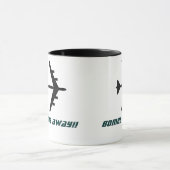 Mug B52 Stratofortress Bomber Airforce Silhouette (Centre)