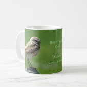Mug B56 creusant le hibou (Devant gauche)
