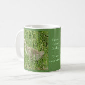 Mug B58 Oison de Bernache du Canada dans l'Herbe (Devant gauche)