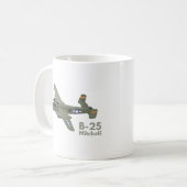 Mug B-25 Mitchell Bomber moyen de 2ÈME GUERRE MONDIALE (Devant gauche)