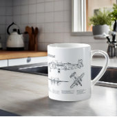 Mug B-25B Mitchell Doolittle - Plan d'avion BD