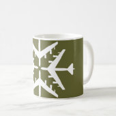 Mug B-52 Flocon de neige (Devant droit)
