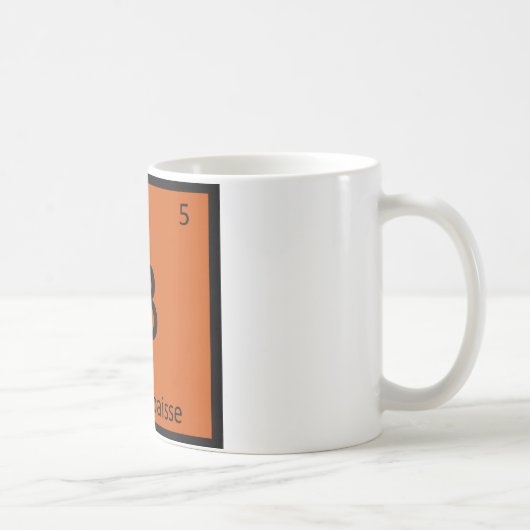 Mug B - Bouillabaisse Stew Chemistry Périodique (Droite)