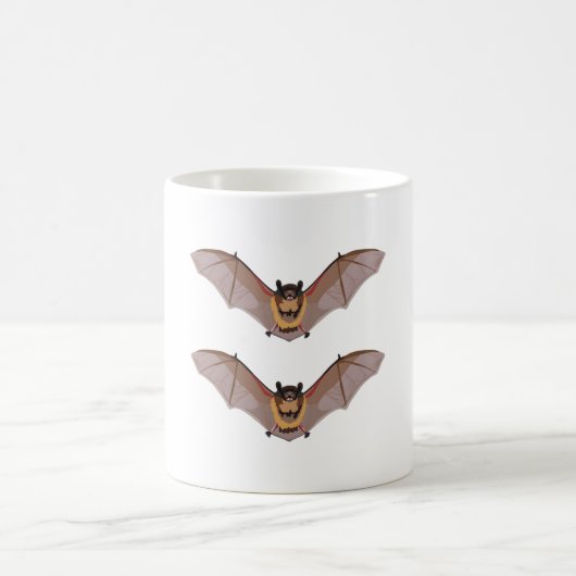 Mug B est Brown chauve-souris (Centre)
