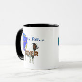 Mug B est FoBOER - CADEAUX DE CHÈVRE (Devant gauche)