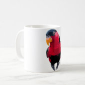 Mug B est pour Black Capped Lory (Devant gauche)
