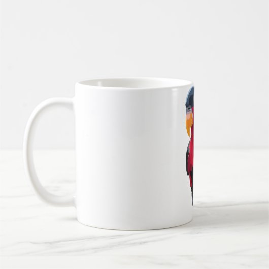 Mug B est pour Black Capped Lory (Gauche)