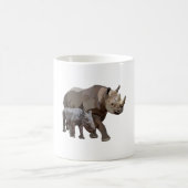 Mug B est pour Black Rhino (Centre)