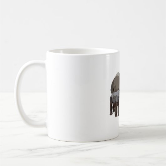 Mug B est pour Black Rhino (Gauche)