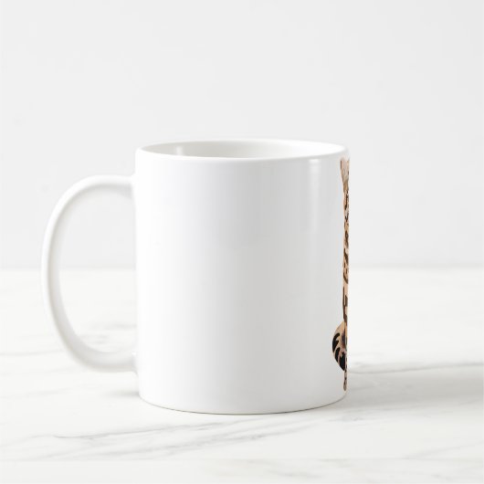 Mug B est pour Chat pied noir (Gauche)