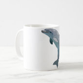 Mug B est pour Dauphin de Bottlenose (Devant gauche)
