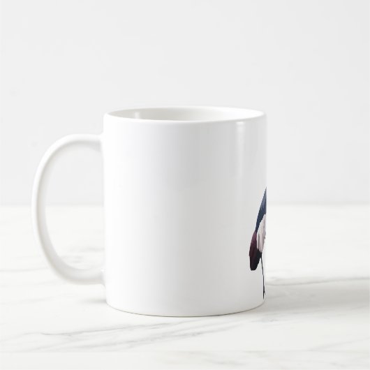 Mug B est pour la grue à couronne noire (Gauche)