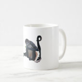 Mug B est pour le singe araignée noire (Devant droit)