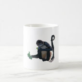 Mug B est pour le singe araignée noire (Centre)