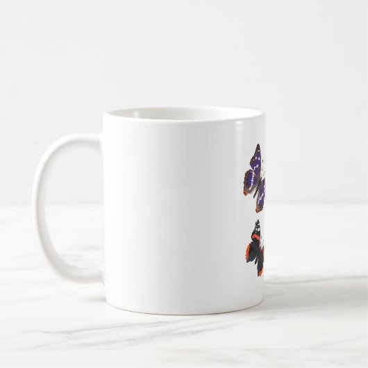 Mug B est pour les papillons britanniques (Gauche)