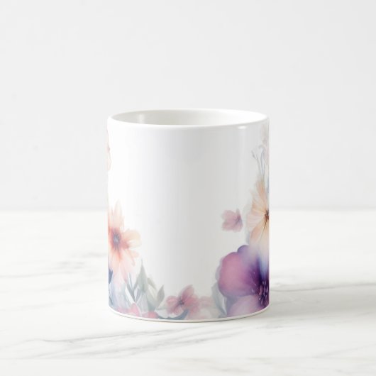 Mug B Fleurs et papillons (Centre)
