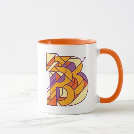 Mug B géométrique (Droite)