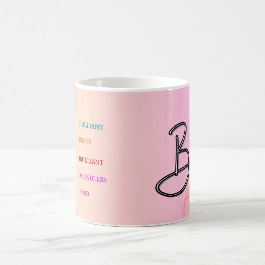 Mug "B" initial (11oz) (Centre)
