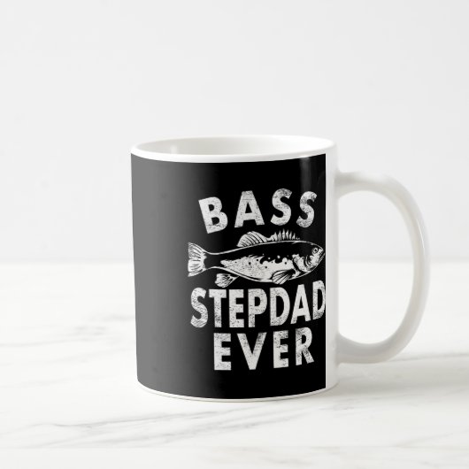 Mug B Stepdad Jamais Pêche Cadeaux Step-dad Fête des p (Droite)