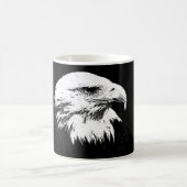 Mug B&W American Bald Eagle (Centre)