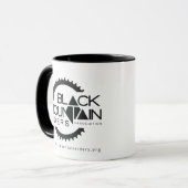 Mug B&W Black Mountain Riders (Devant gauche)