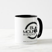 Mug B&W Black Mountain Riders (Devant droit)
