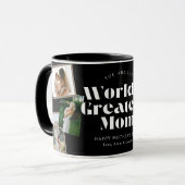 Mug B & W Plus Grande Maman 6 Collage Photo (Devant gauche)