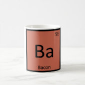 Mug Ba - Chimie du petit déjeuner au bacon Table pério (Centre)