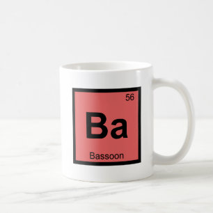 Mug Ba - Tableau périodique de la chimie musicale de
