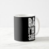 Mug Baa I'm A Sheep Farmer Sheep Costume (Devant droit)