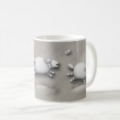 Mug Baa Relief Galloping Sheep (Devant droit)
