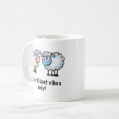 Mug Baa-rilliant - Cute Cartoon Sheep Pair (Devant gauche)