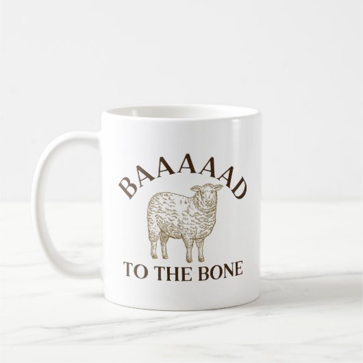 Mug Baaaad À L'Os (Gauche)