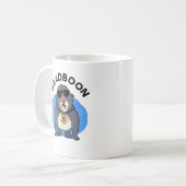 Mug Baadboon Funny Bad Baboon Pun (Devant gauche)