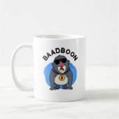 Mug Baadboon Funny Bad Baboon Pun (Gauche)