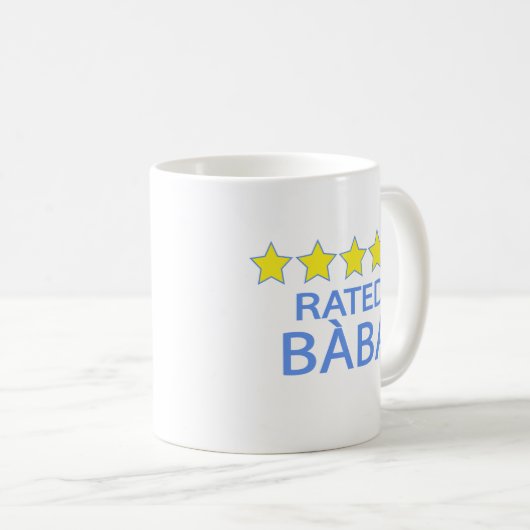 Mug Bàba cinq étoiles (Devant droit)