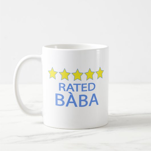 Mug Bàba cinq étoiles (Gauche)
