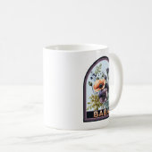 Mug Baba Vintage Floral Grand-mère (Devant droit)