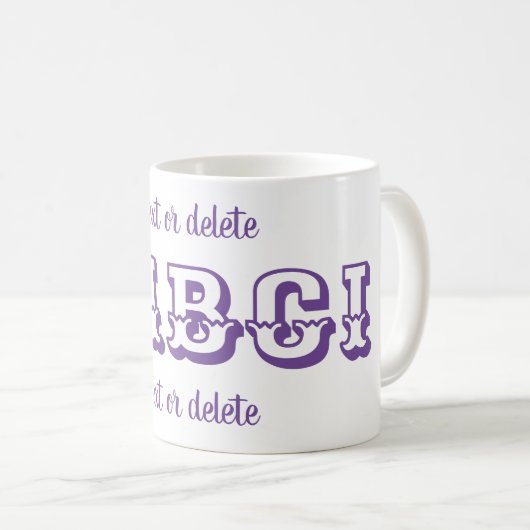 Mug Babci Polonais grand-mère Personnalisé (Devant droit)